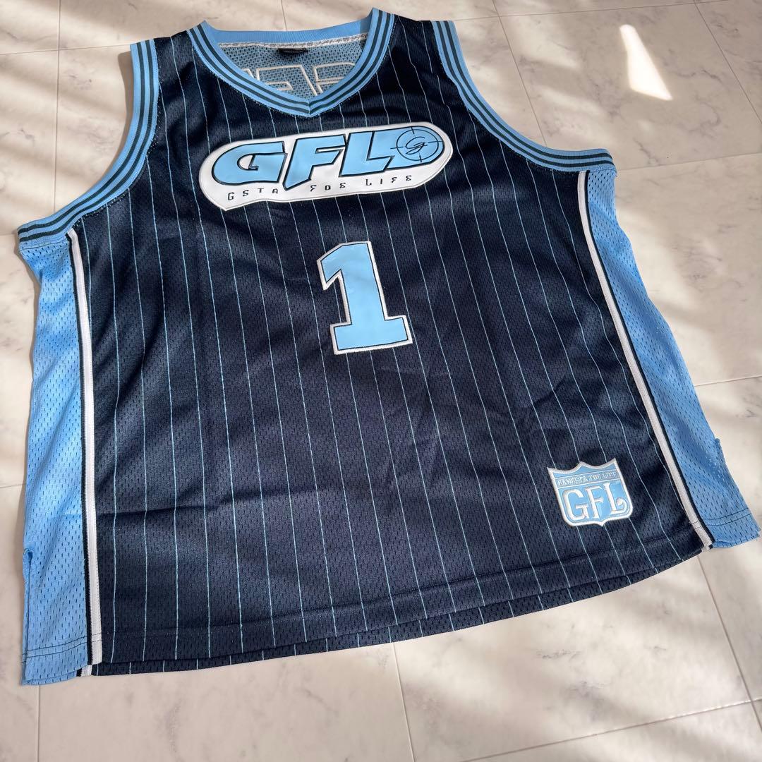 激レア GFL west wear タンクトップ　バスケ　ゲームシャツ　2XL