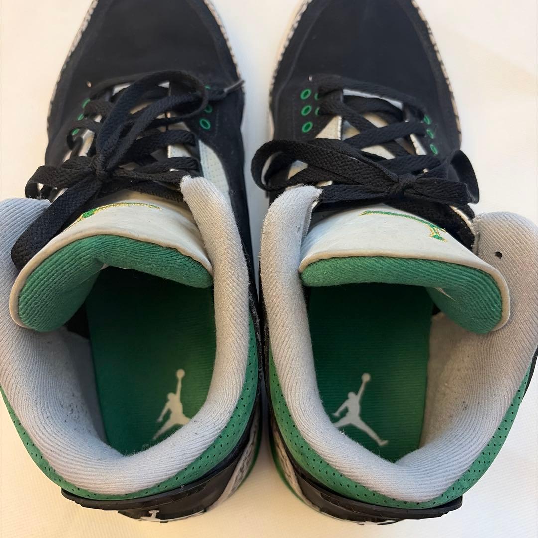 シューズ(男性用) Nike Air Jordan 3 \"Pine Green\"