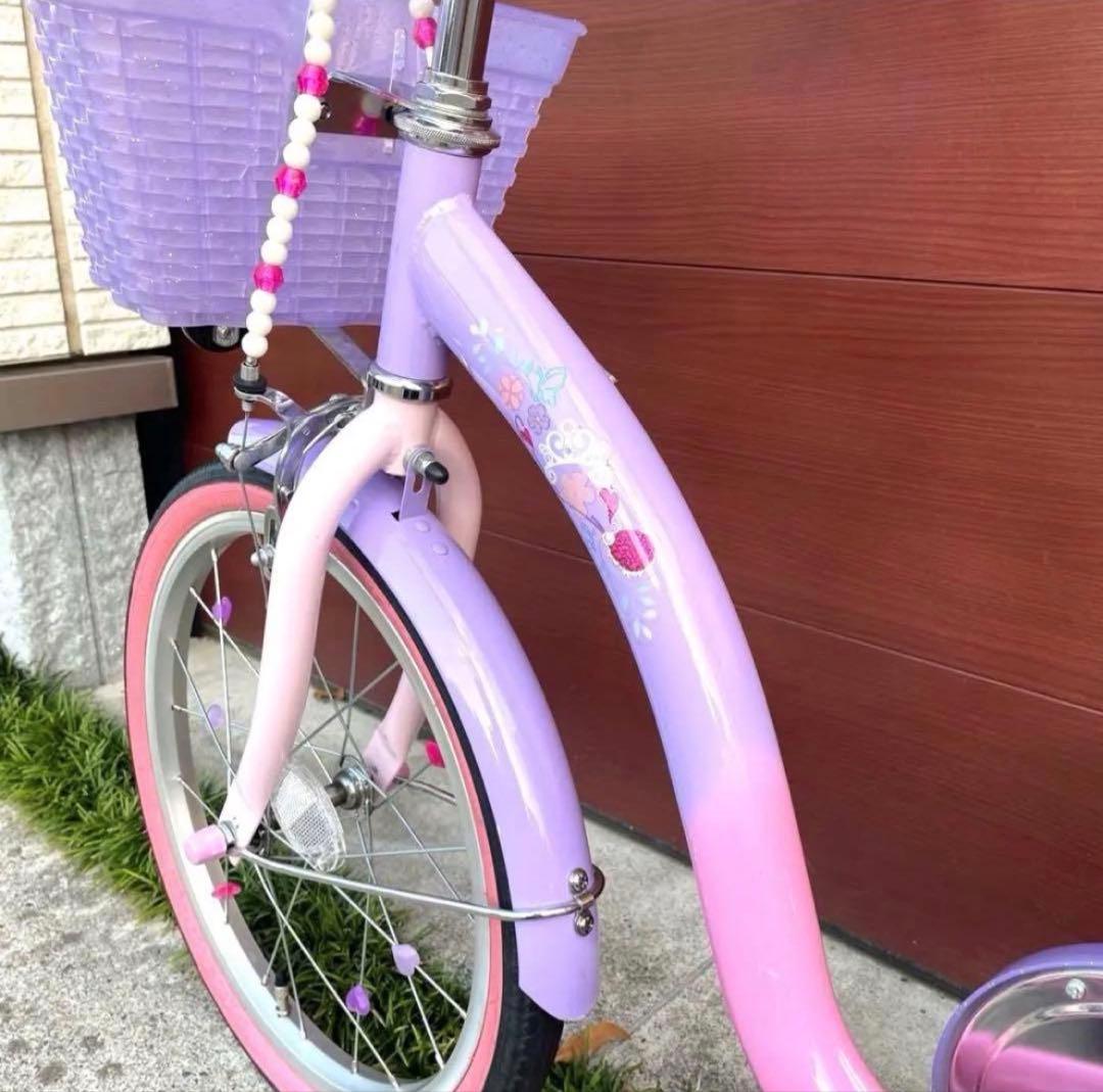 ディズニー　ちいさなプリンセス ソフィア 18インチ　自転車　Sofia