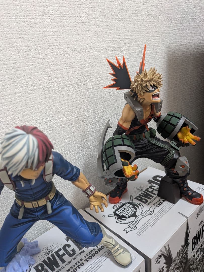 僕のヒーローアカデミア　BWFC SMSP A賞 爆豪勝己 D賞 轟焦凍