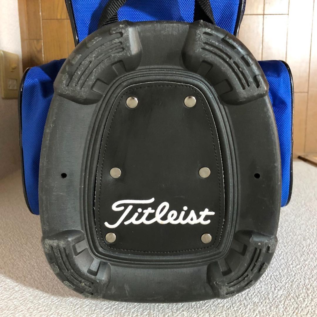 【希少】 Titleist タイトリスト ゴルフ キャディバッグ 脱着式ポーチ
