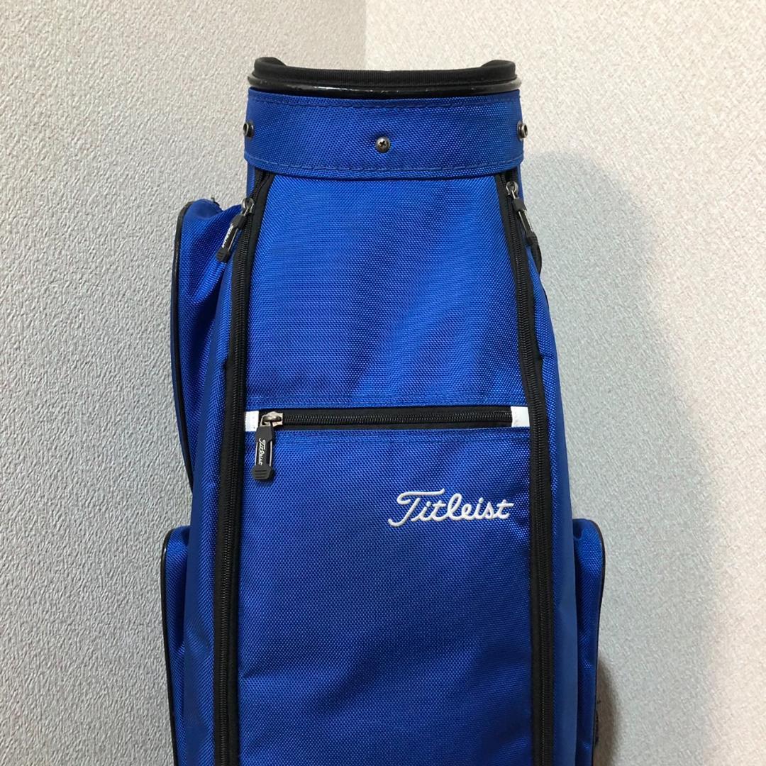 【希少】 Titleist タイトリスト ゴルフ キャディバッグ 脱着式ポーチ