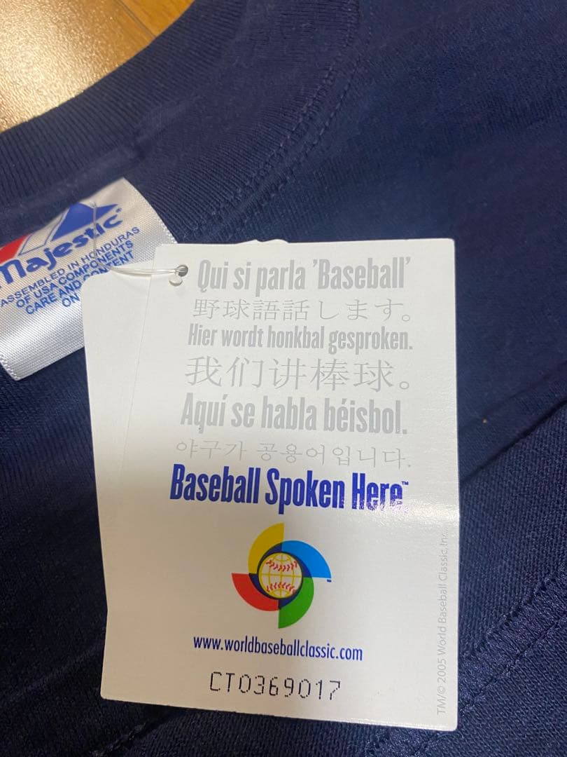新品未使用 イチロー 51 WBC 2006年 TシャツICHIRO サイズL