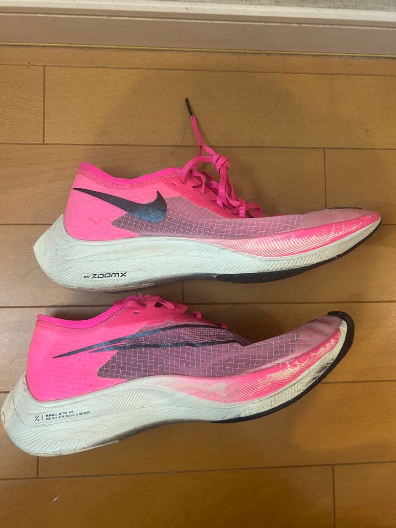 Nike ZoomX Vaporfly NEXT% ランニングシューズ ピンク
