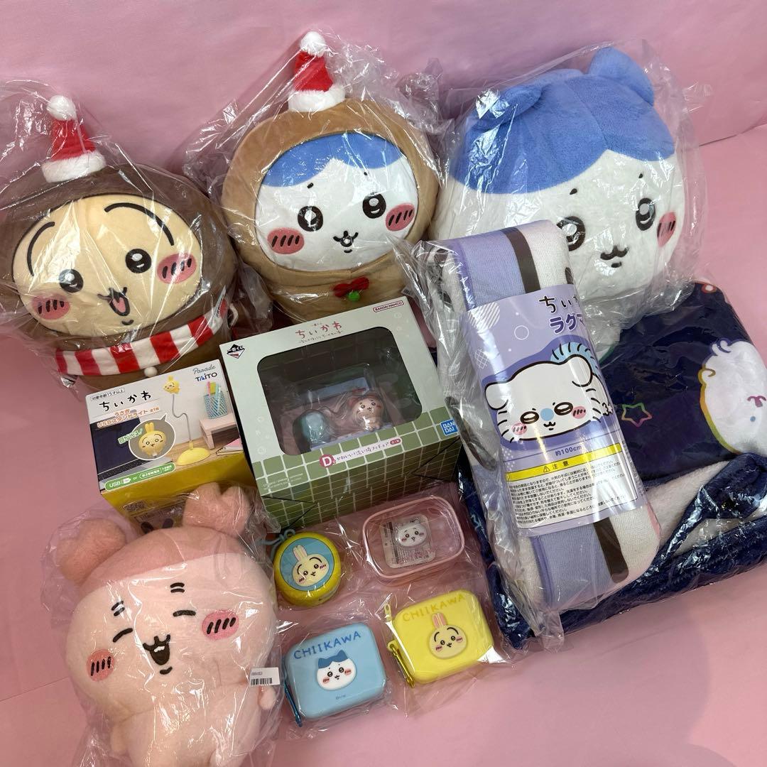 【ちいかわグッズ】 1番くじフィギュア、プライズ品12点