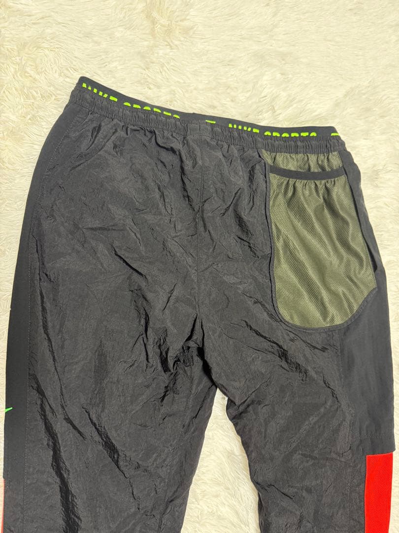 美品 NIKE ナイキ フレックス DY ナイロン パンツ ロゴ ブロック XL