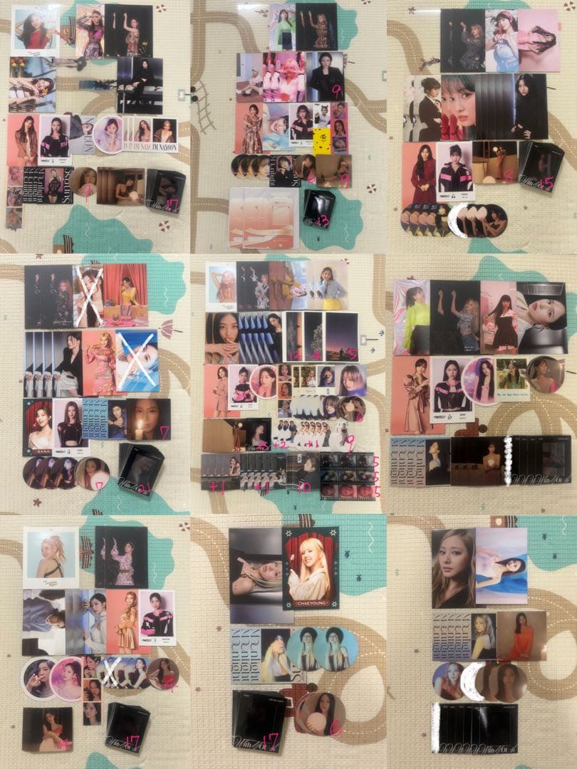 TWICE アルバム 付属品 まとめ売り