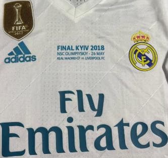 17/18 レアル・マドリード ホーム 9番 ベンゼマ 長袖 サッカーシャツ