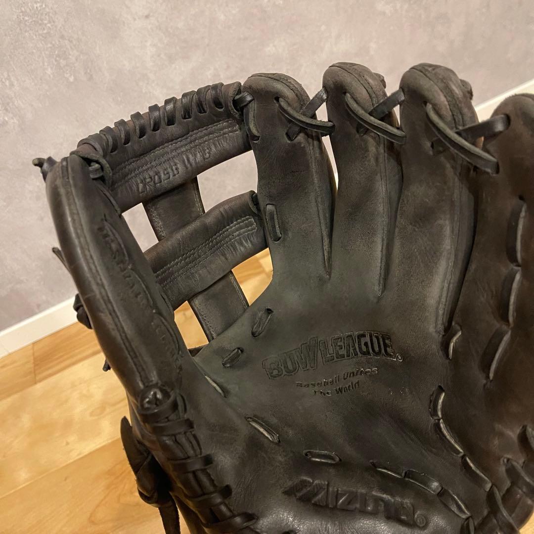 MIZUNO ミズノ BUW LEAGUE ATEASE グローブ 黒 ブラック