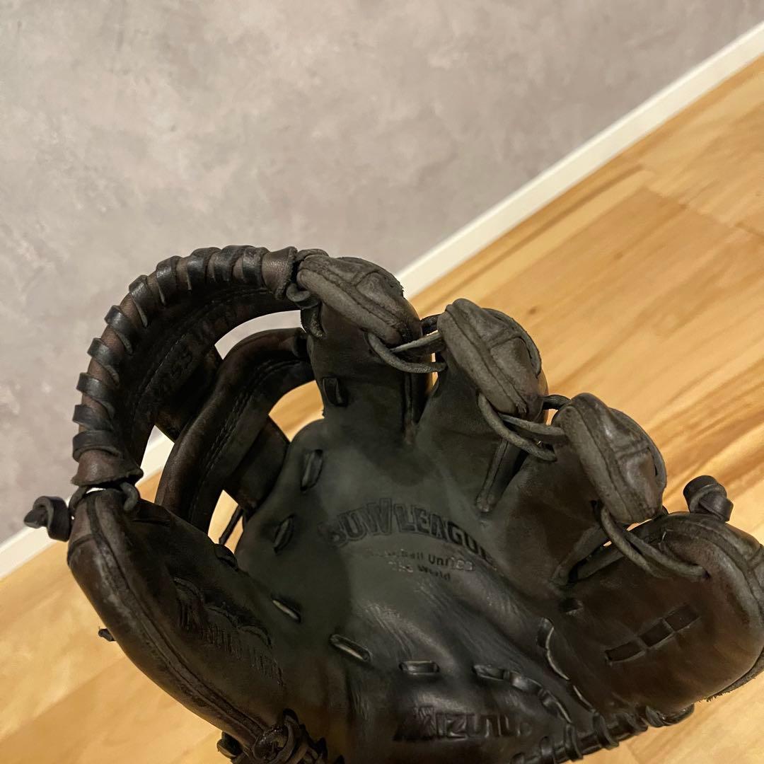 MIZUNO ミズノ BUW LEAGUE ATEASE グローブ 黒 ブラック