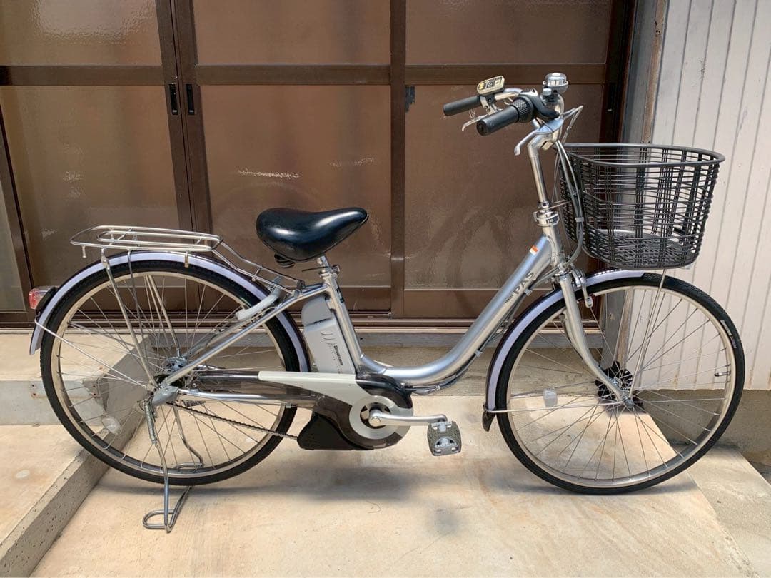 じゅん様　電動自転車　№6724 ヤマハ　パス 26インチ シルバー