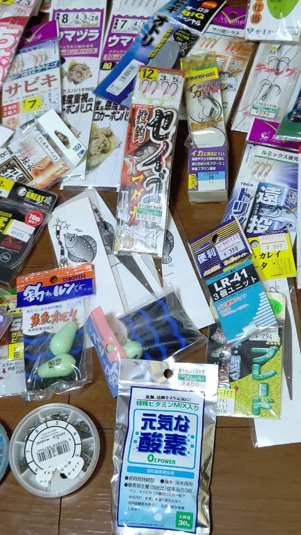 釣り 仕掛けなど44点まとめ売り