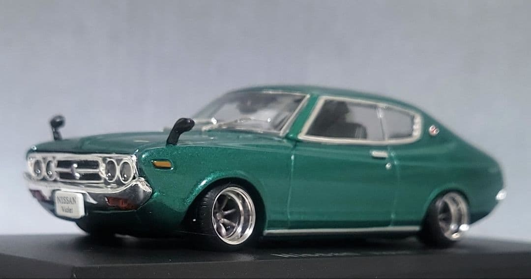1/43　日産　バイオレット改　ワタナベ　ホイール　アルミ製　深リム