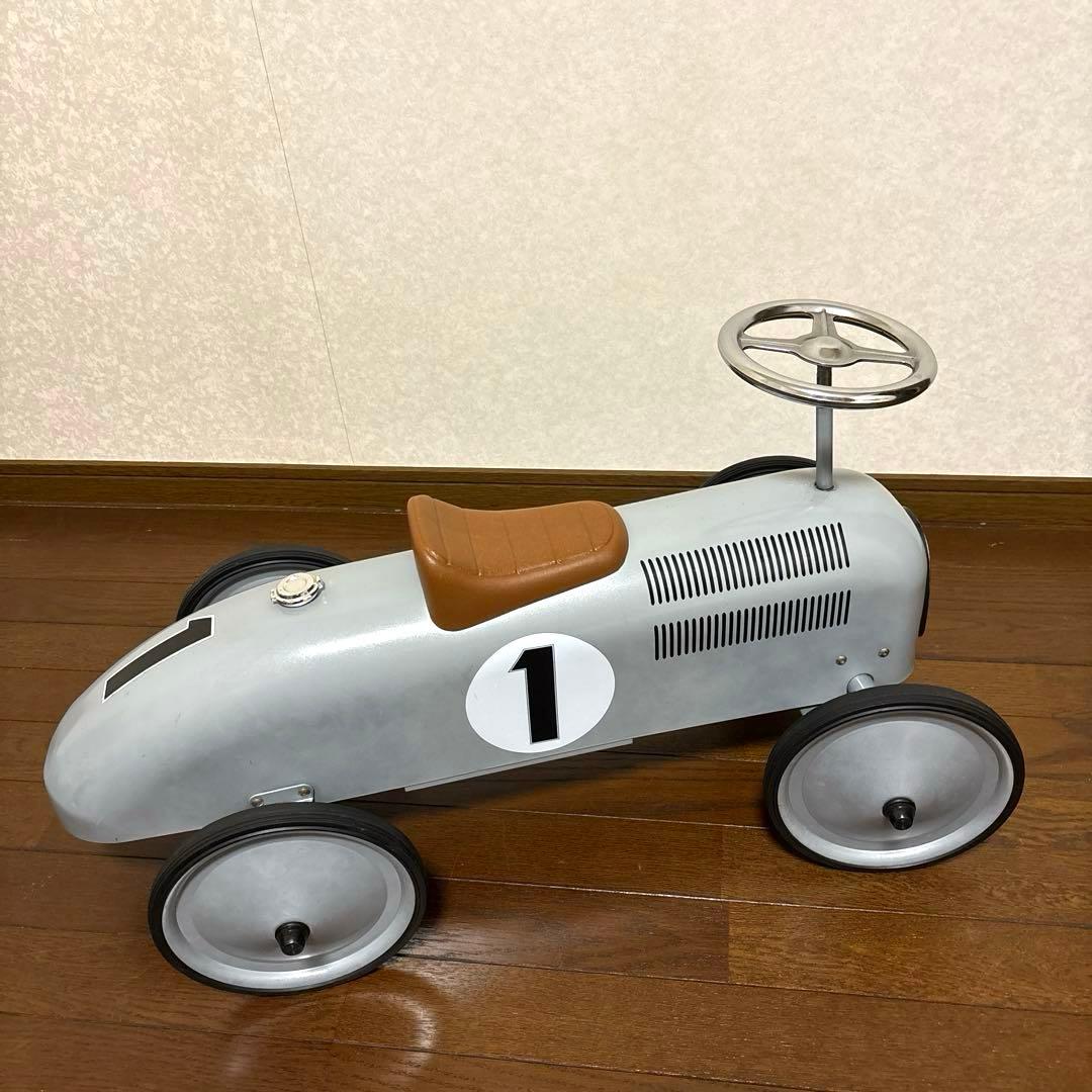 【良品】希少 アルタバーグ クラシック レーシングカー キックカー VILAC