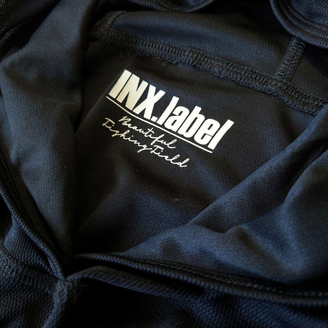 極美品 INX.label プルオーバー ドライラッシュパーカー ブラック
