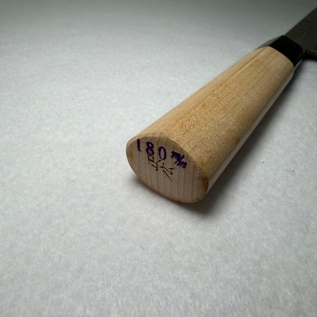 正広作　特上　包丁 刃渡 180mm 全長およそ330mm