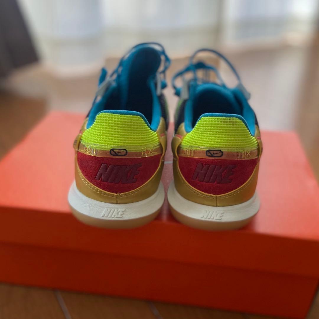 NIKE（ナイキ）ナイキ ストリート ガト(ブラック×ブルー)UＫ7.5