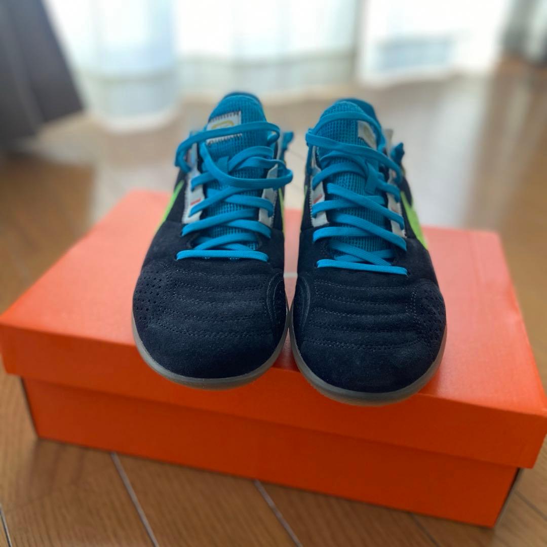 NIKE（ナイキ）ナイキ ストリート ガト(ブラック×ブルー)UＫ7.5
