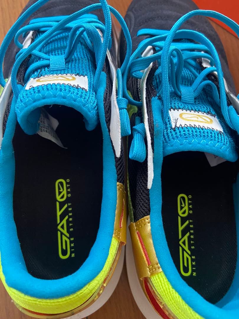 NIKE（ナイキ）ナイキ ストリート ガト(ブラック×ブルー)UＫ7.5