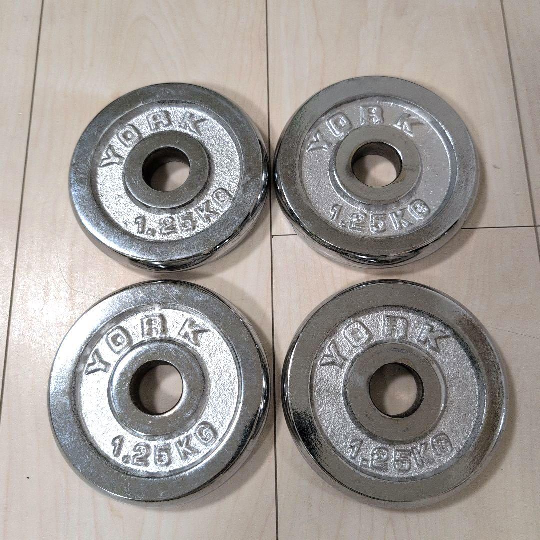 york ダンベル セット 20kg 各10kg