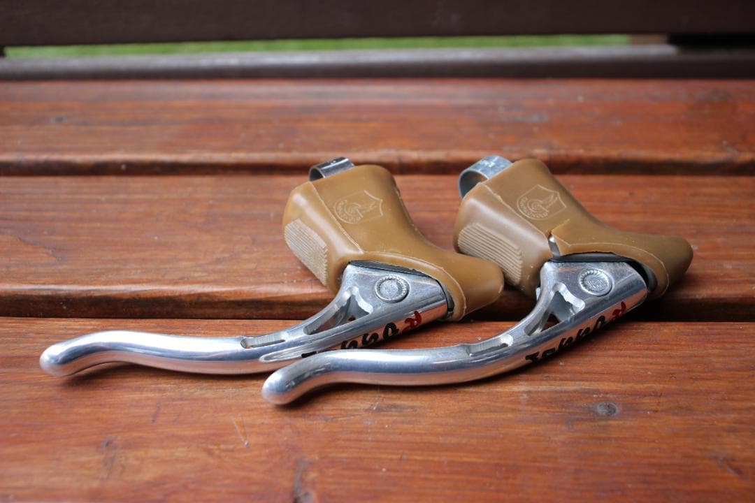 【希少】NOS ROSSIN刻印 Campagnolo BRAKE LEVER①