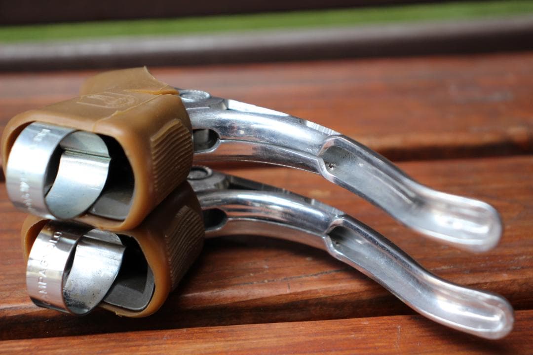 【希少】NOS ROSSIN刻印 Campagnolo BRAKE LEVER①