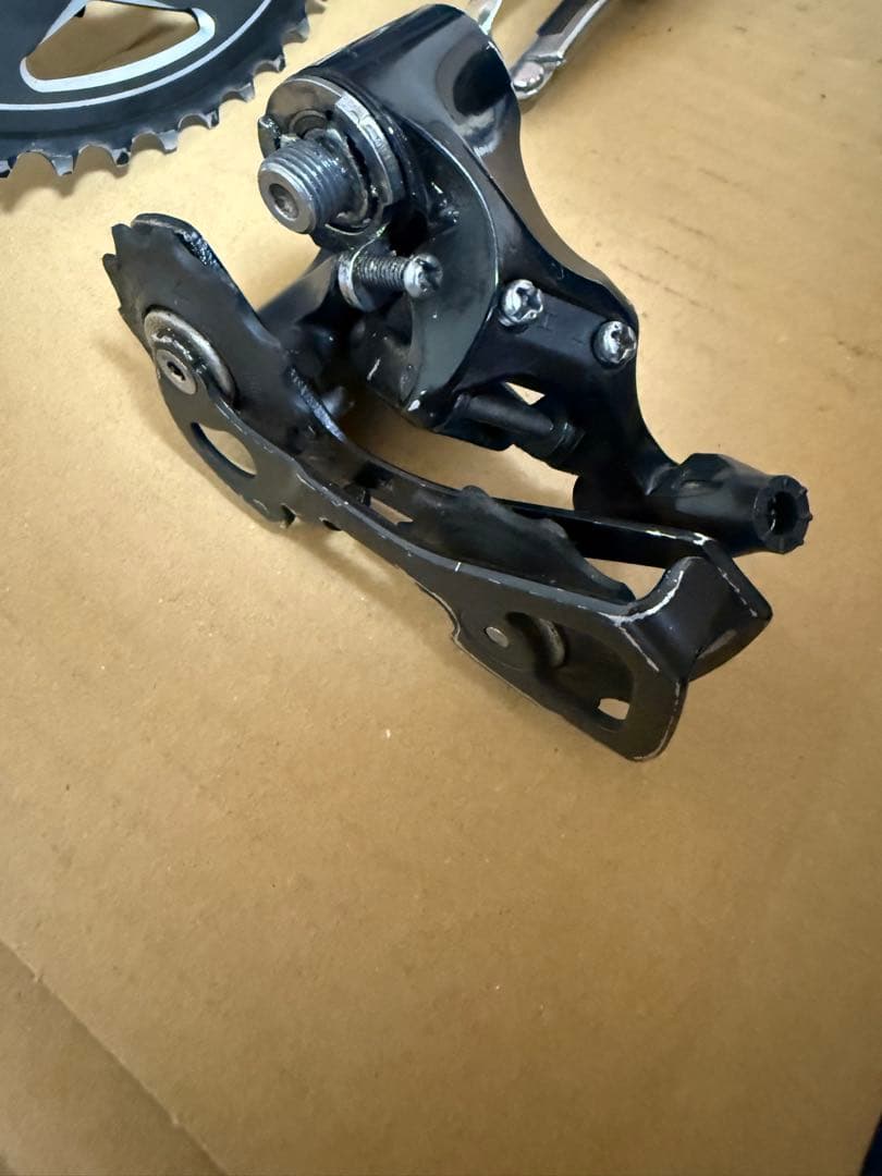 SHIMANO 105 5800 クランクセットとディレイラーセット 11s