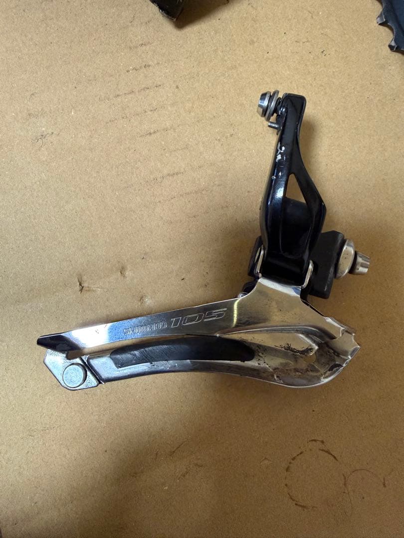 SHIMANO 105 5800 クランクセットとディレイラーセット 11s