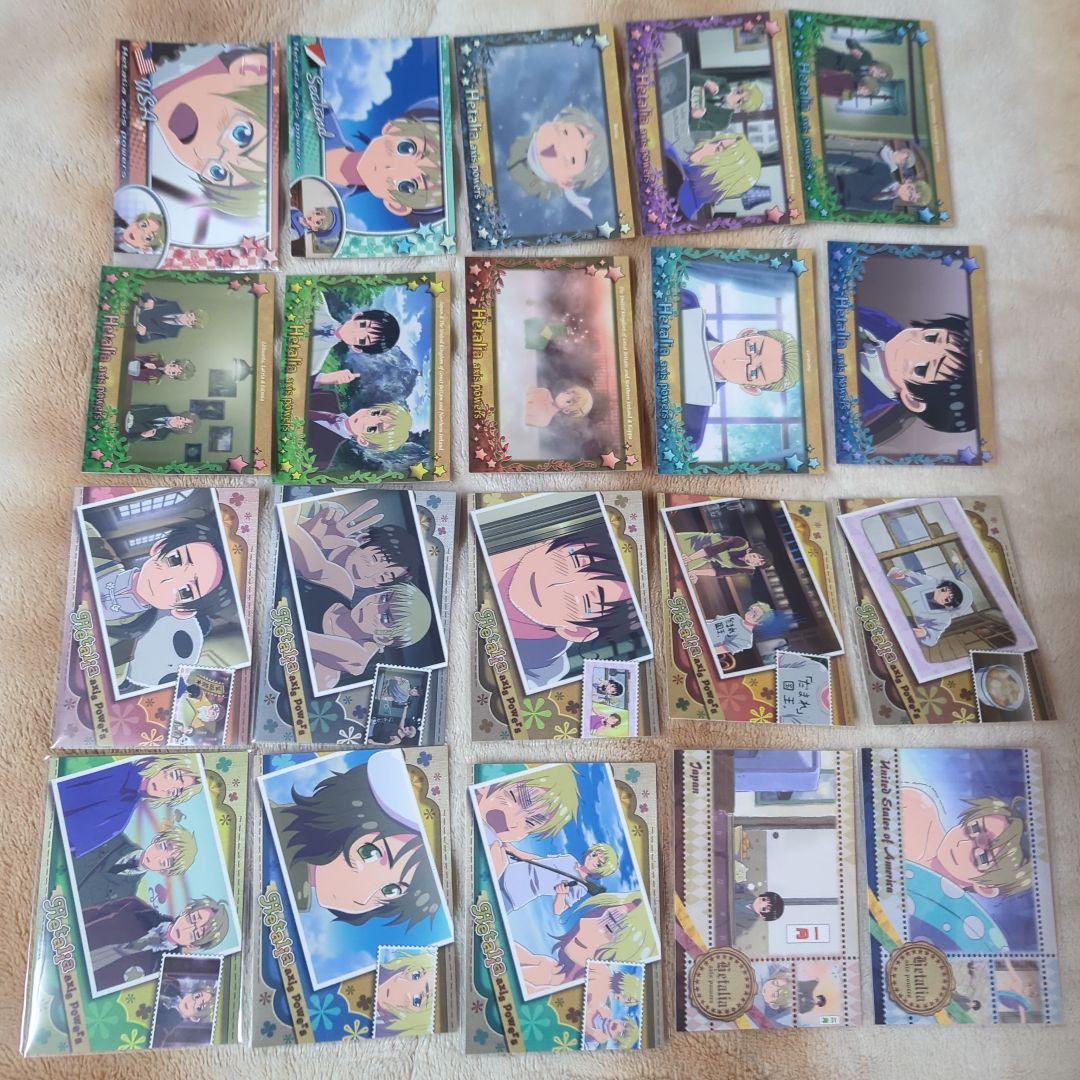 ヘタリア トレーディングカード まとめ売り 初版