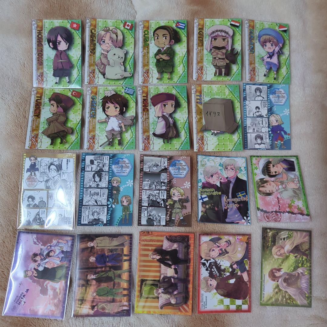 ヘタリア トレーディングカード まとめ売り 初版