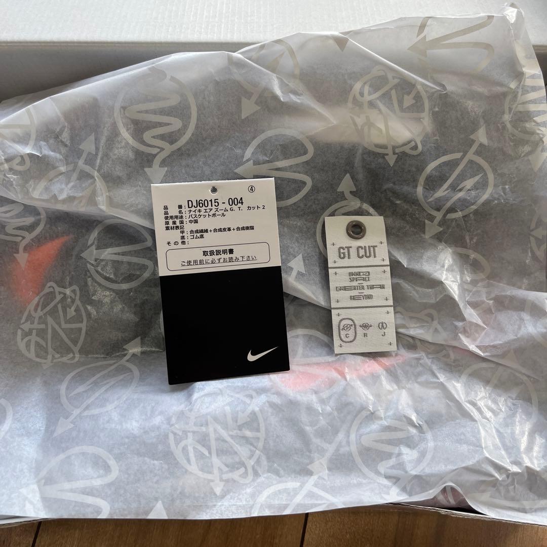 【値下げ】NIKEエア ズーム G.T. カット 2 25.0cm