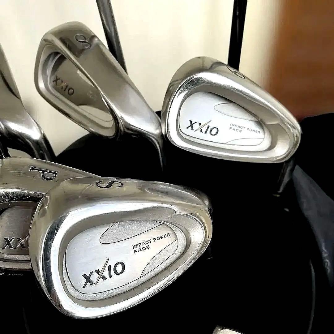 XXIO アイアンセット 7本、フィラ・キャディーバッグ