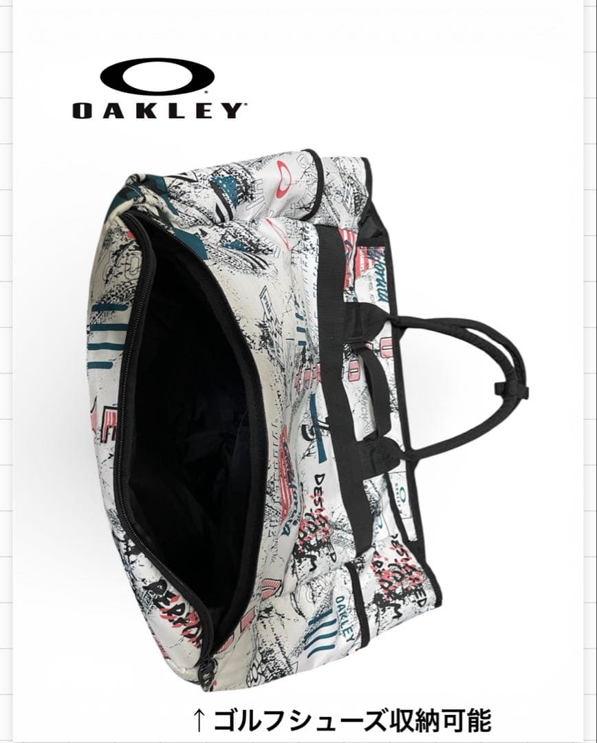 極美品✨週末限定特価✨OAKLEY ゴルフトートバッグ シューズも収納可能
