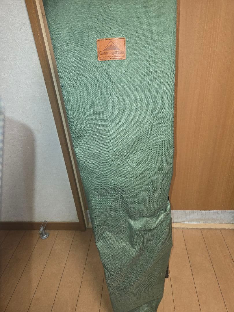 ​キャンピングムーン 焚き火チェア ハイバック コットン 帆布 オリーブドラブ
