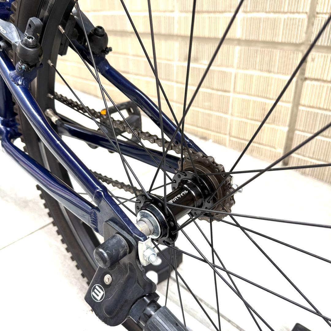 【洗車済】ヨツバサイクル ZERO22 22インチ キャプテンネイビー 軽量