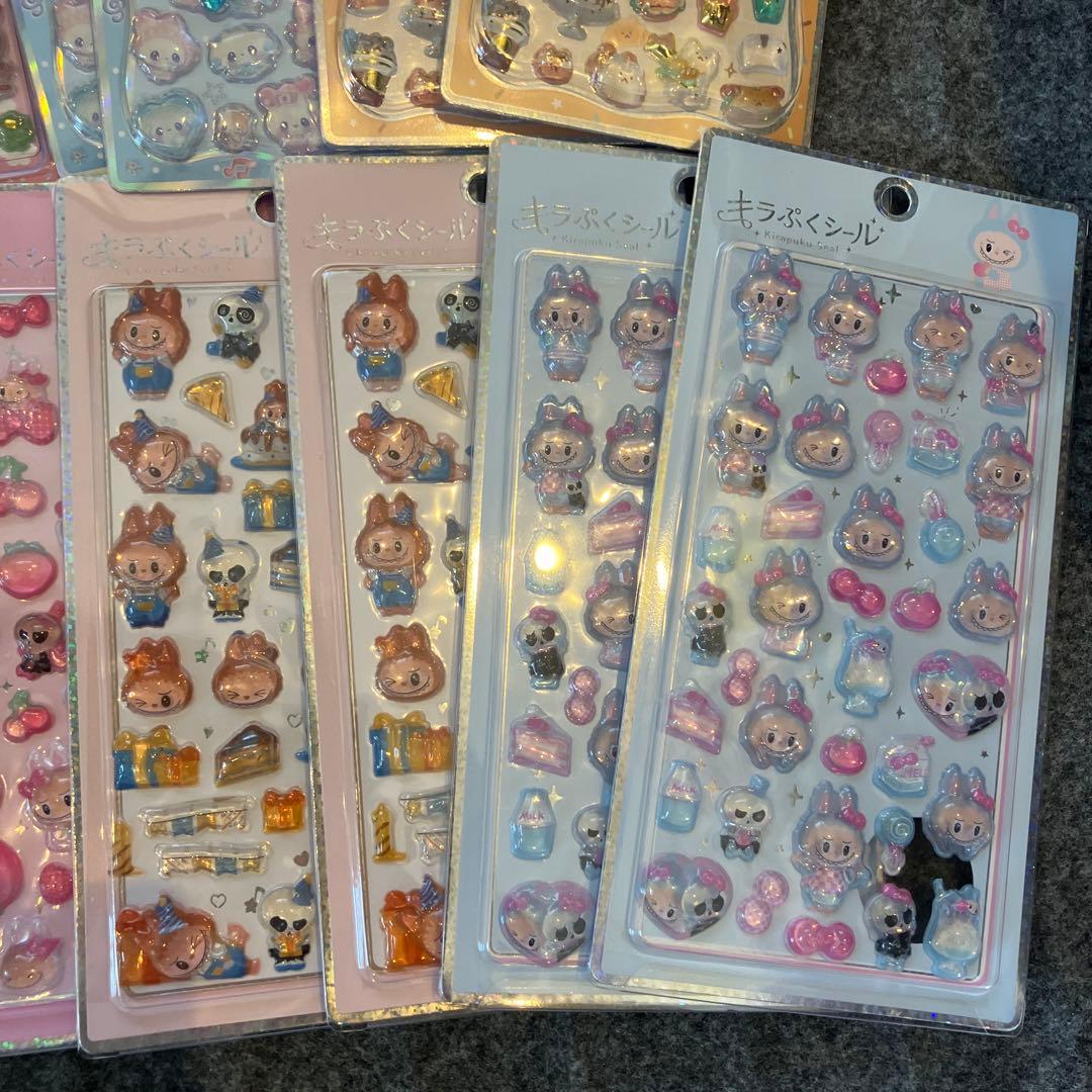 【正規品】【コットンパフィうるちゅるプチドロ等】 キャラシールまとめ売り