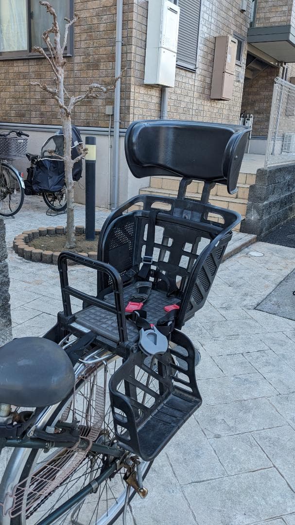 【はる】【直接引取限定】【動作確認済み】子乗せ自転車　チャイルドシート
