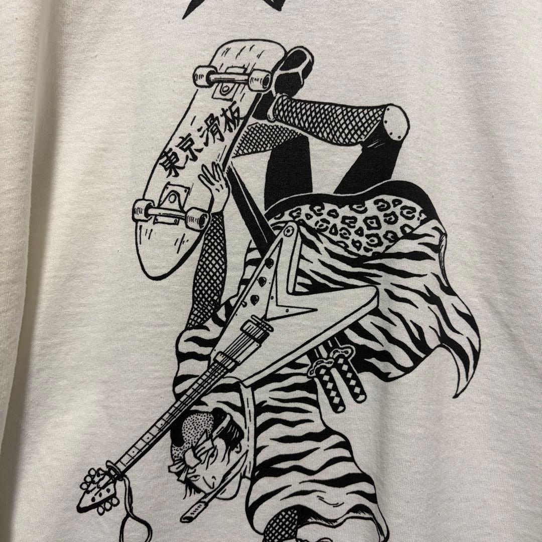 トウキョースケート　ロンT オールドスケート　長袖　Tシャツ スケボー