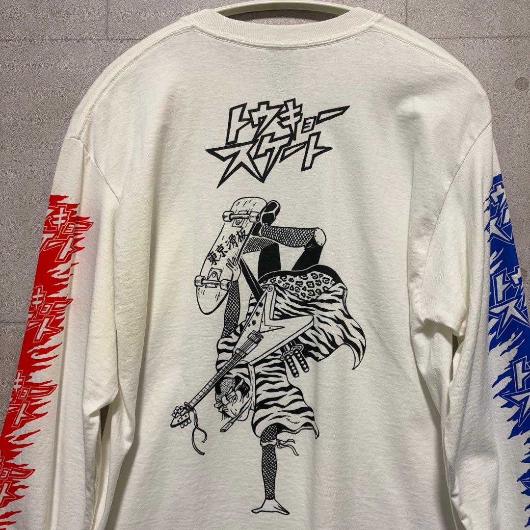 トウキョースケート　ロンT オールドスケート　長袖　Tシャツ スケボー