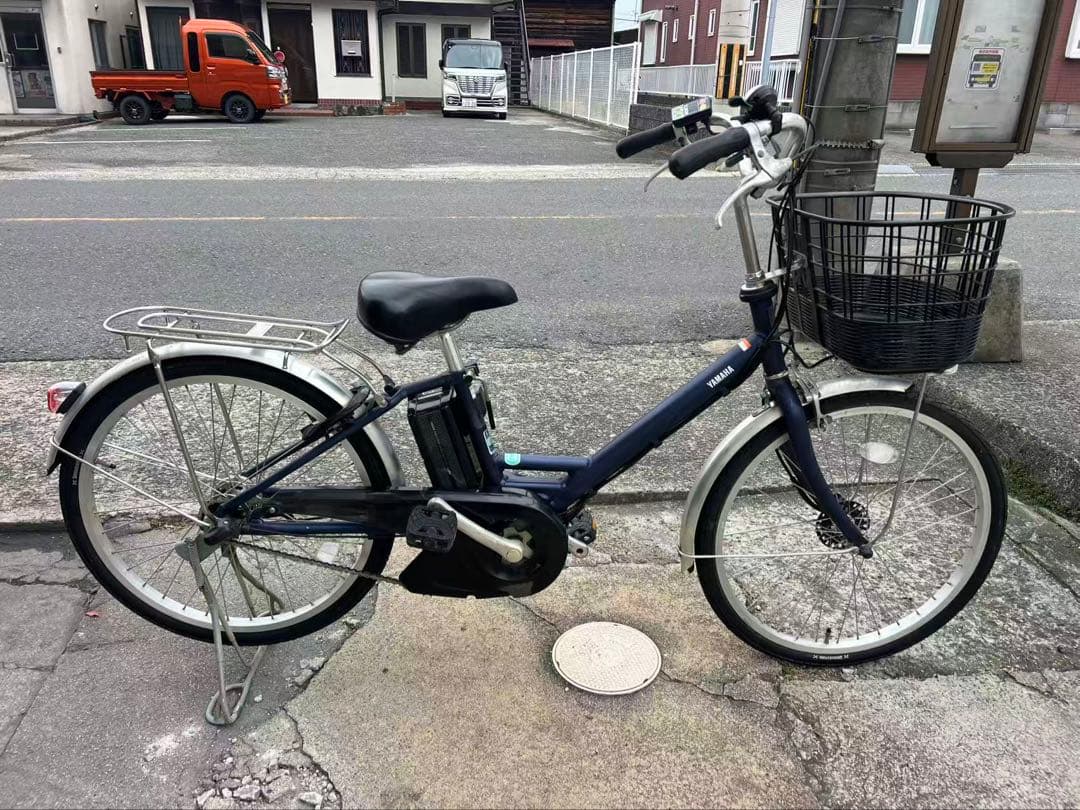 521 YAMAHA ヤマハ PAS SION 24インチ 電動アシスト自転車
