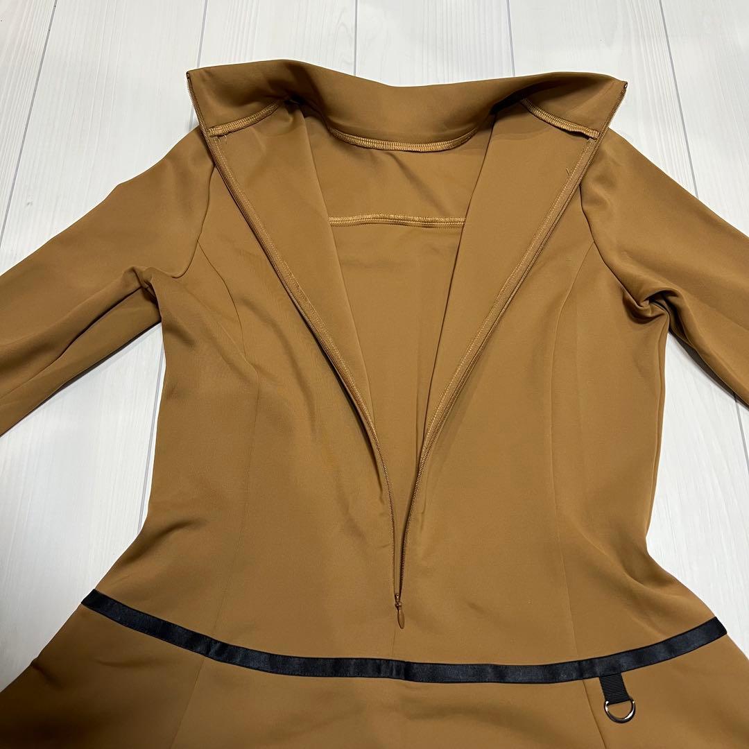ランバン LANVIN ダンボールニットワンピース ゴルフ