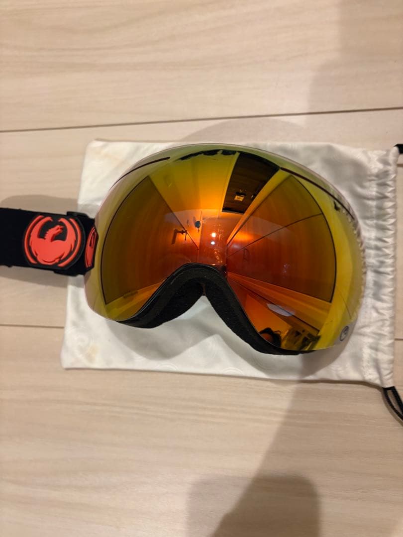 DRAGON スノーゴーグル スペアレンズ付き