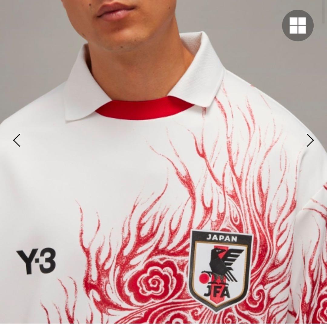 【値下げ】Y-3 サッカー 日本代表 CW 長袖Tシャツ XS