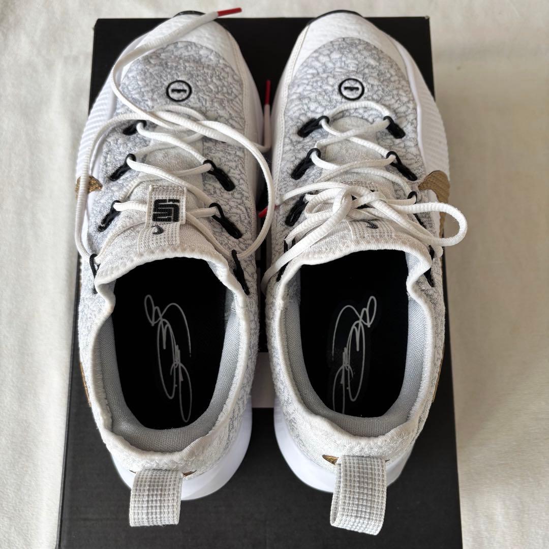 【値下げ】Nike ナイキ レブロン TR1 バスケ 27cm ホワイトゴールド