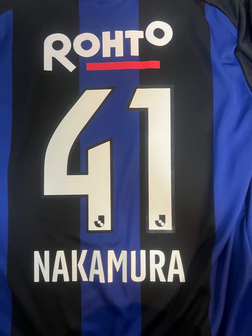 ガンバ大阪　umbro 中村仁郎　親善マッチ