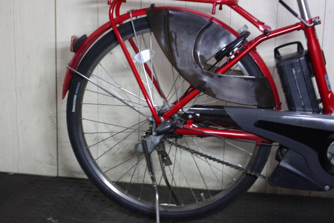 電動アシスト自転車 レッド シティタイプ