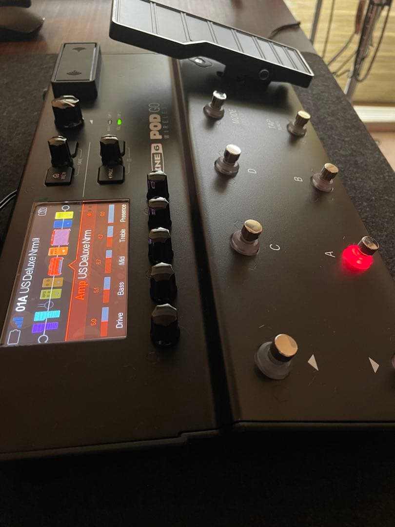 LINE 6 POD GO WIRELESS ギターエフェクター