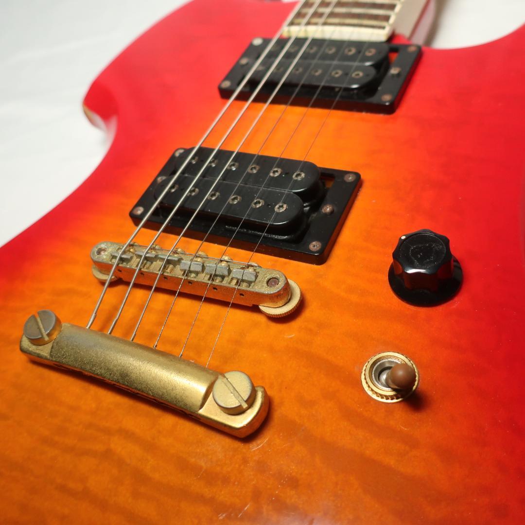 Burny HIDEモデル MG-85X モッキンバード ギター ケース付