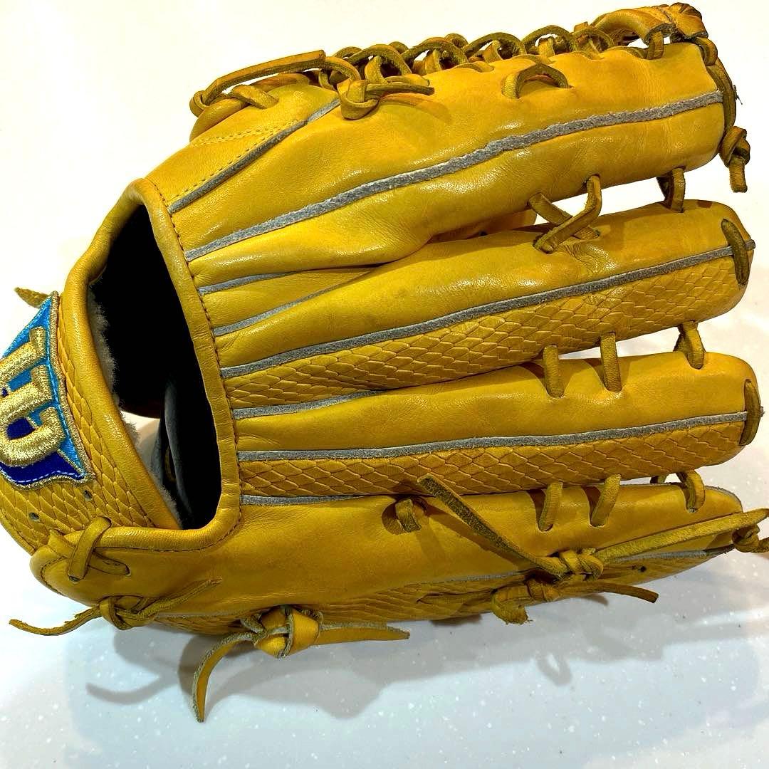 ウィルソン　Wilson 軟式グローブ　左投げ用 イエロー