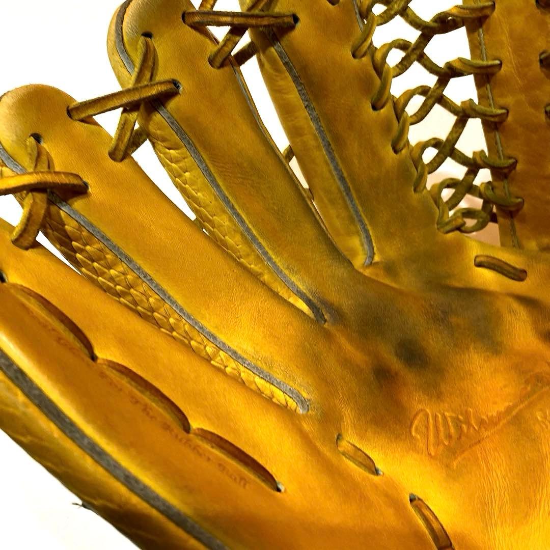ウィルソン　Wilson 軟式グローブ　左投げ用 イエロー
